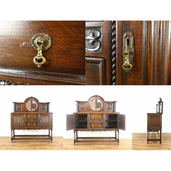 1920年頃 オーク材 イギリス アンティーク・サイドボード antique80522