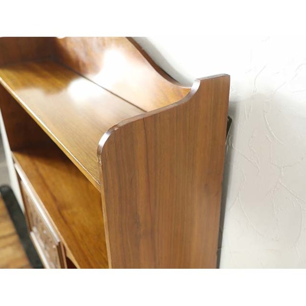 1920年頃 マホガニー材 イギリス アンティーク・ウォールシェルフ