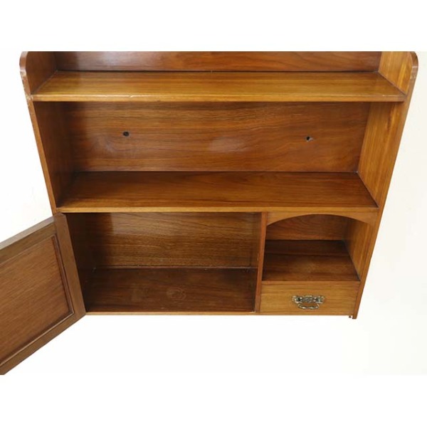 1920年頃 マホガニー材 イギリス アンティーク・ウォールシェルフ