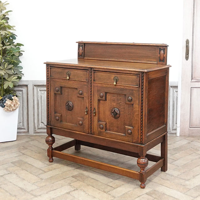 1920年頃 オーク材 イギリス アンティーク・サイドボード antique80533