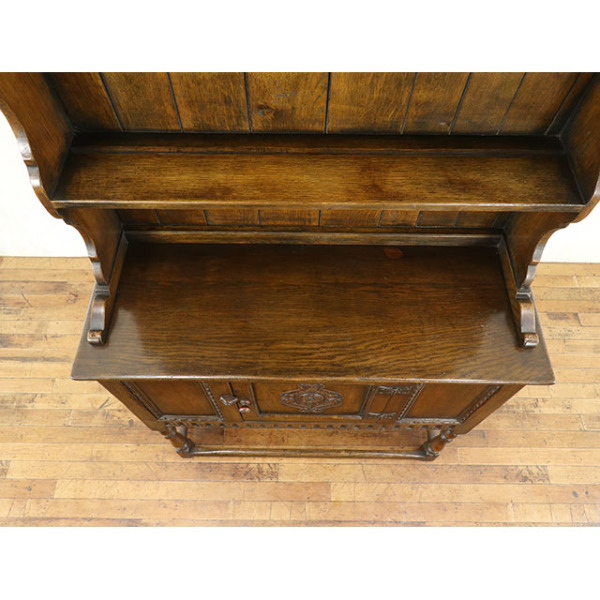 1940年頃 オーク材 イギリス アンティーク・カップボード antique80542