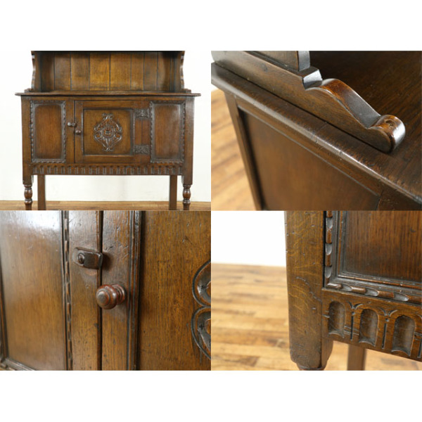 1940年頃 オーク材 イギリス アンティーク・カップボード antique80542