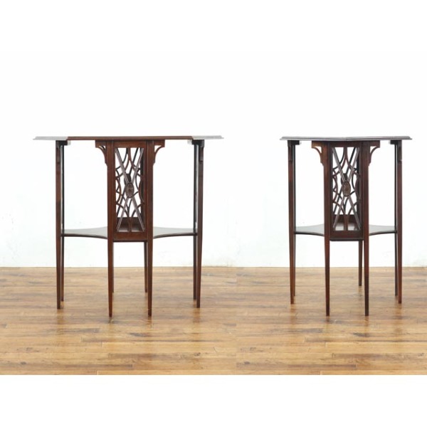 1910年頃 マホガニー材 イギリス アンティーク・サイドテーブル