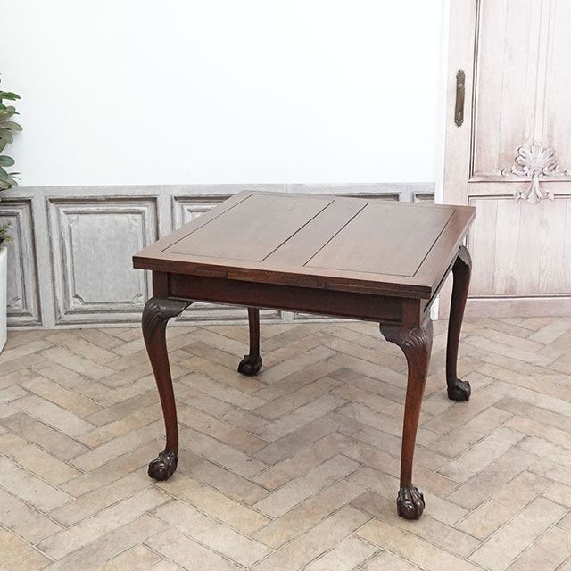 イギリスアンティーク　テーブル 1920年頃 マホガニー材 イギリス アンティーク・ダイニングテーブル