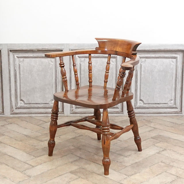 1930年頃 エルム材 イギリス アンティーク・チェア antique80552 新着