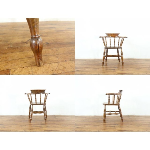 1930年頃 エルム材 イギリス アンティーク・チェア antique80552 新着