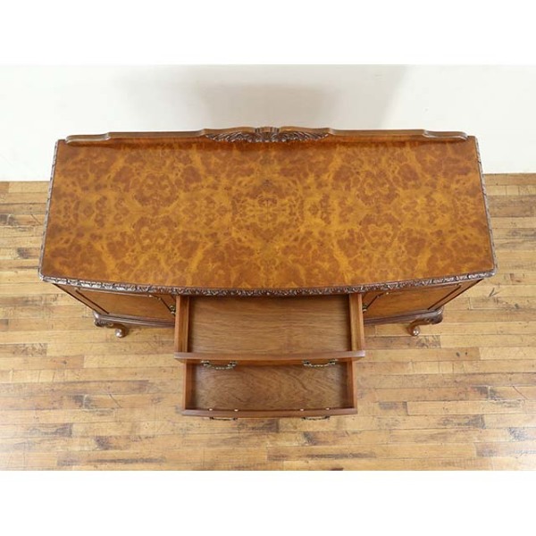 1940年頃 ウォールナット材 イギリス アンティーク・サイドボード