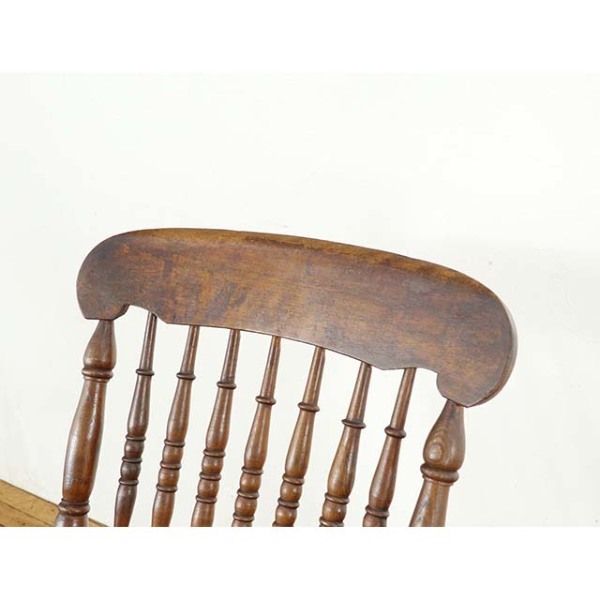 1930年頃 エルム材 イギリス アンティーク・ロッキングチェア