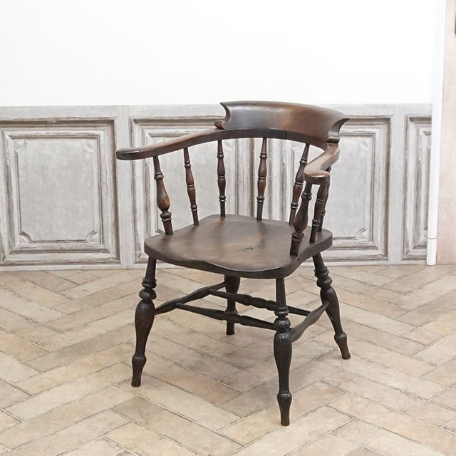 1930年頃 エルム材 イギリス アンティーク・チェア antique80558 新着