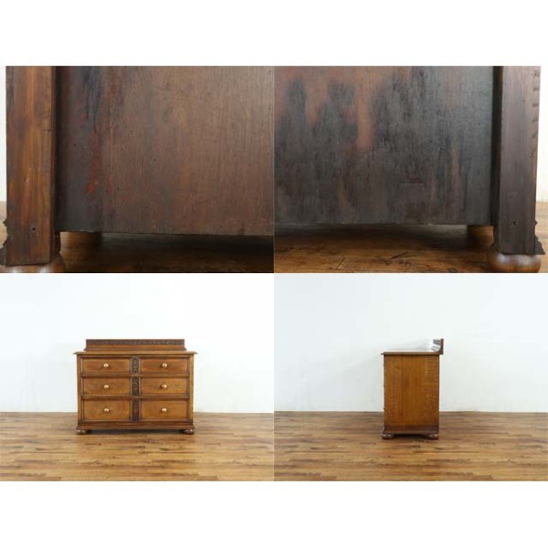 1920年頃 オーク材 イギリス アンティーク・チェスト antique80559