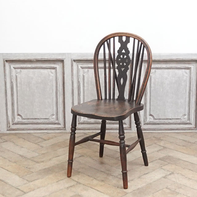 1940年頃 エルム材 イギリス アンティーク・チェア antique80568a 新着