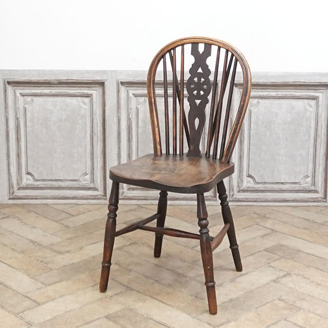 1940年頃 エルム材 イギリス アンティーク・チェア antique80568d 新着