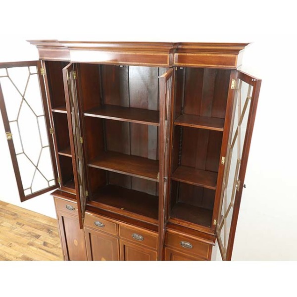 1920年頃 マホガニー材 イギリス アンティーク・キャビネット