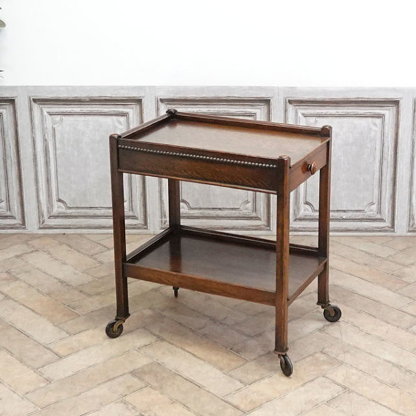 1930年頃 オーク材 イギリス アンティーク・ワゴン antique80576