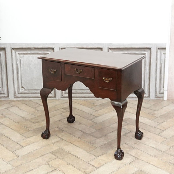 1930年頃 マホガニー材 イギリス アンティーク・デスク antique80587