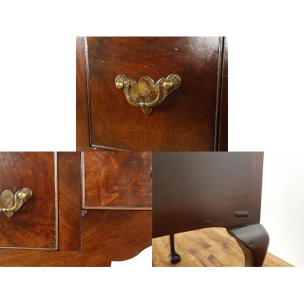 1930年頃 マホガニー材 イギリス アンティーク・デスク antique80587