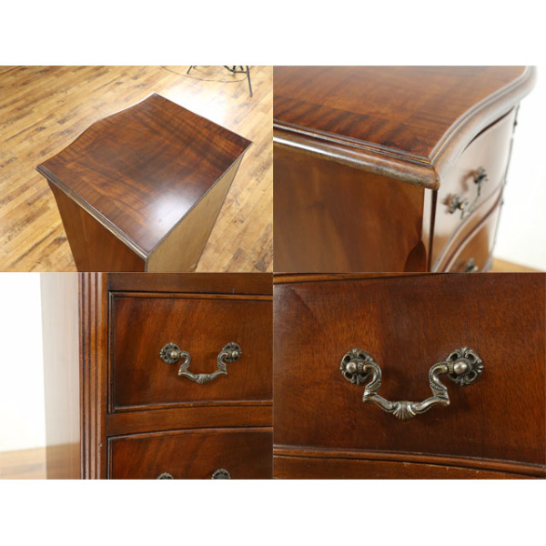 1940年頃 マホガニー材 イギリス アンティーク・チェスト antique80588