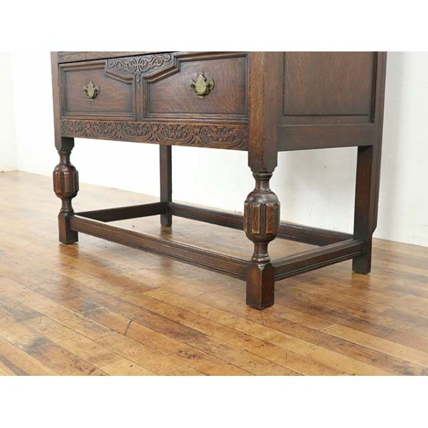 1920年頃 オーク材 イギリス アンティーク・キャビネット antique80590