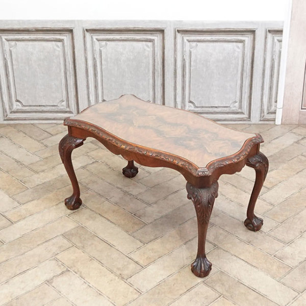 1930年頃 ビーチ材 イギリス アンティーク・コーヒーテーブル