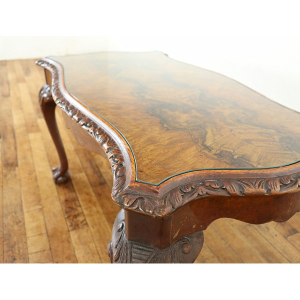 1930年頃 ビーチ材 イギリス アンティーク・コーヒーテーブル