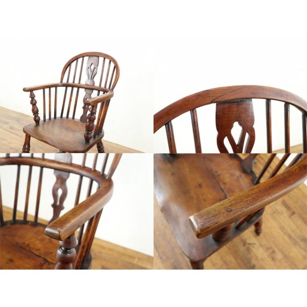 1910年頃 エルム材 イギリス アンティーク・チェア antique80599 新着