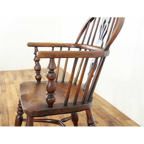 1910年頃 エルム材 イギリス アンティーク・チェア antique80599 新着