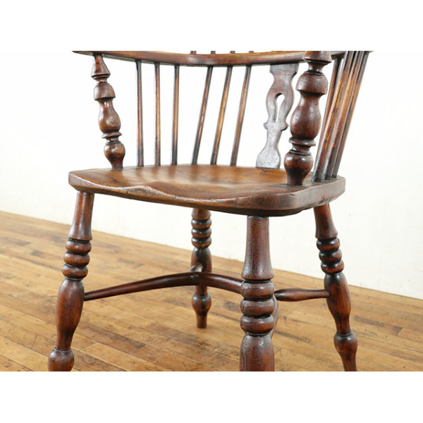 1910年頃 エルム材 イギリス アンティーク・チェア antique80599 新着