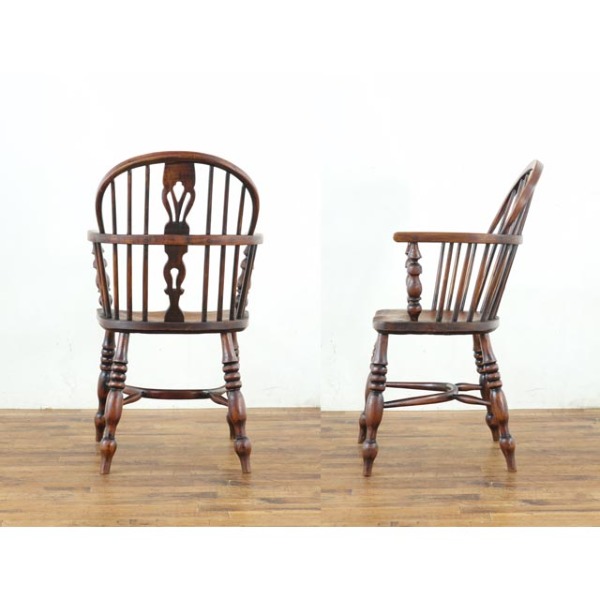 1910年頃 エルム材 イギリス アンティーク・チェア antique80599 新着