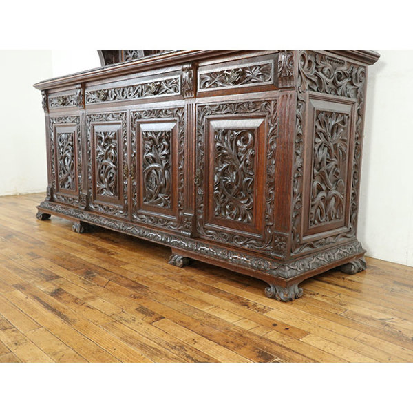 1880年頃 オーク材 イギリス アンティーク・キャビネット antique80600