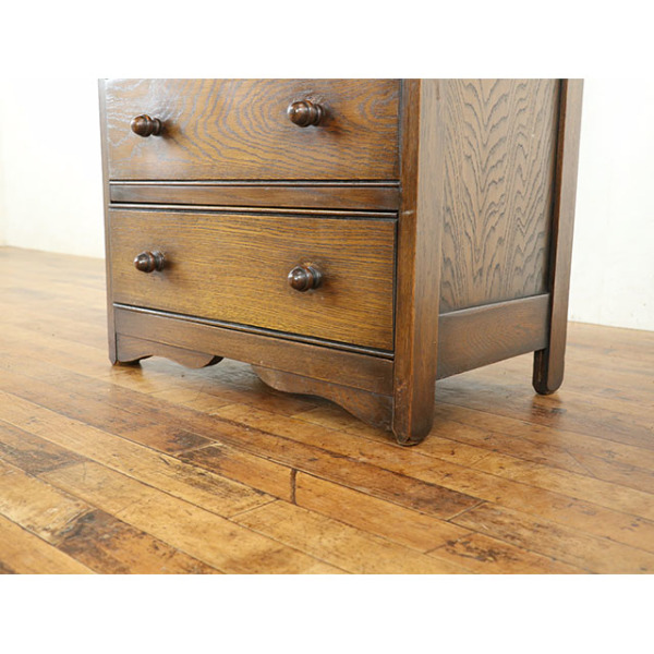 1930年頃 オーク材 イギリス アンティーク・チェスト antique80602a