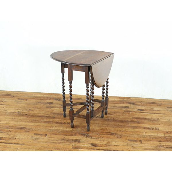 1920年頃 オーク材 イギリス アンティーク・サイドテーブル