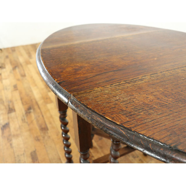 1920年頃 オーク材 イギリス アンティーク・サイドテーブル