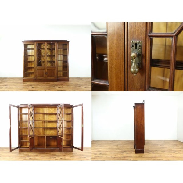 1920年頃 マホガニー材 イギリス アンティーク・キャビネット