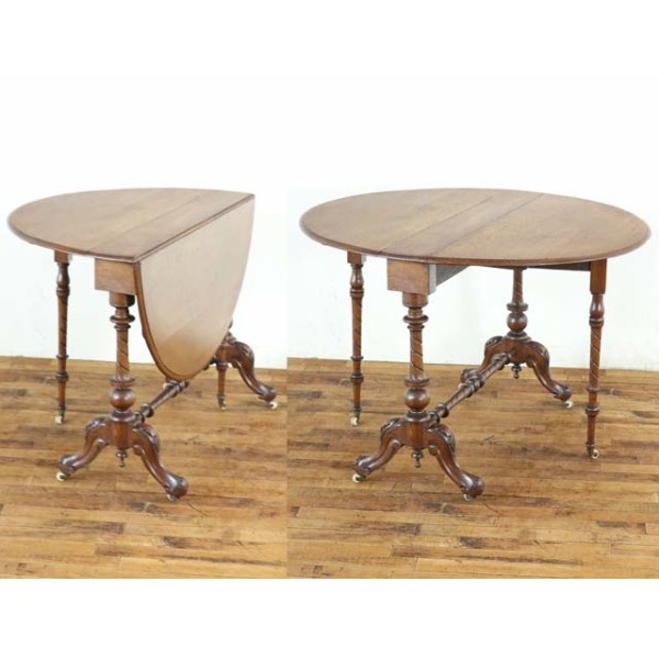 1910年頃 オーク材 イギリス アンティーク・サイドテーブル