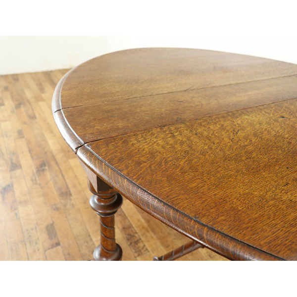 1910年頃 オーク材 イギリス アンティーク・サイドテーブル