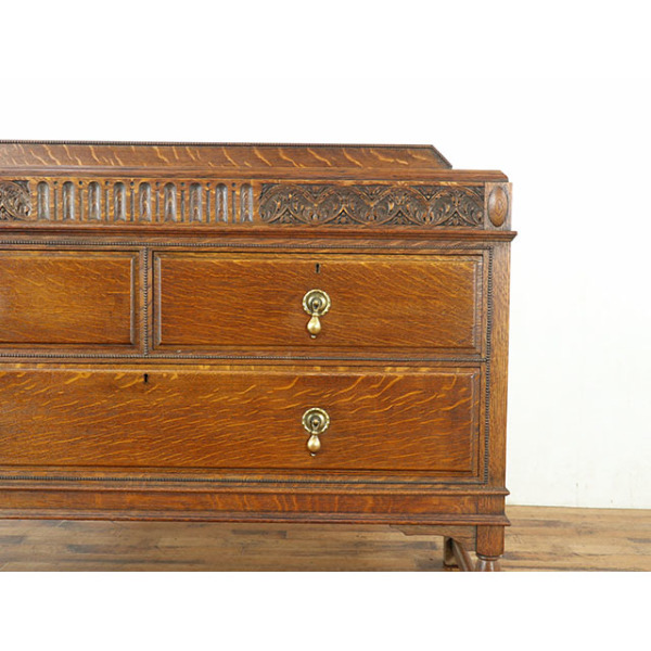 1920年頃 オーク材 イギリス アンティーク・チェスト antique80626