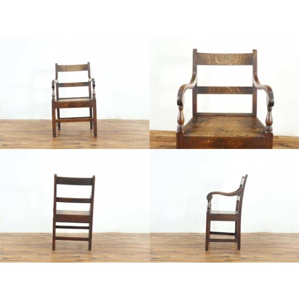 1920年頃 オーク材 イギリス アンティーク・チェア antique80628a 新着