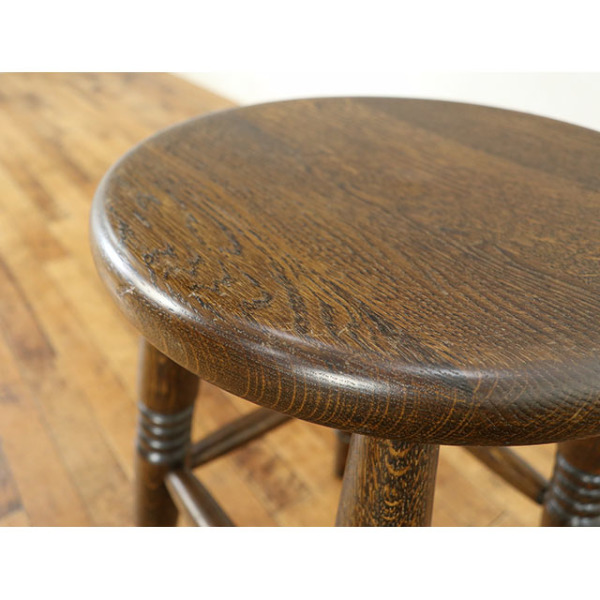 1950年頃 ビーチ材 イギリス アンティーク・スツール antique80632a