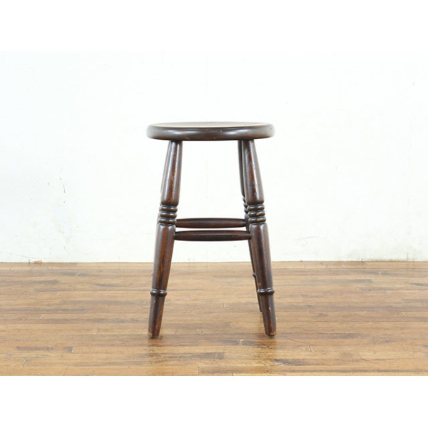 1950年頃 ビーチ材 イギリス アンティーク・スツール antique80632c