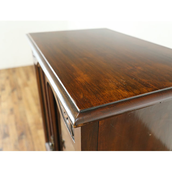 1920年頃 マホガニー材 イギリス アンティーク・キャビネット