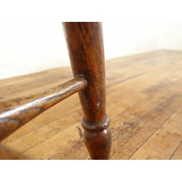 1930年頃 エルム材 イギリス アンティーク・スツール antique80640