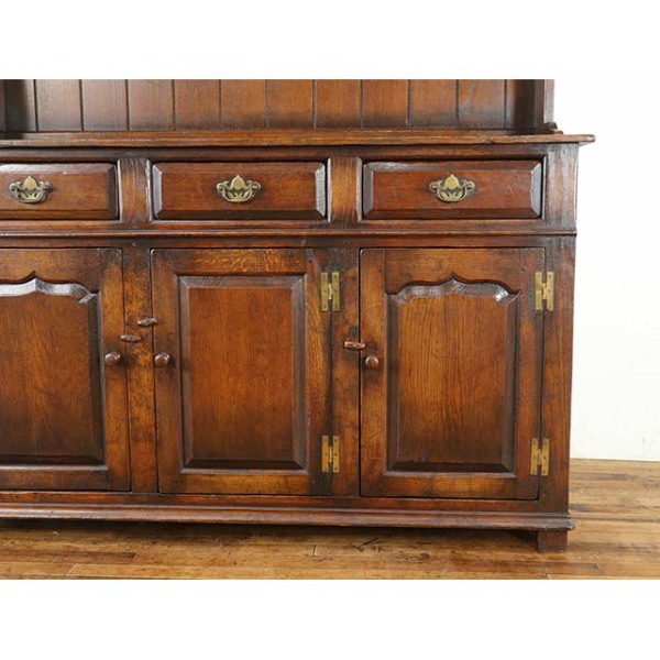 イギリスアンティーク カップボード 1950年頃 英国 1950年頃 オーク材 イギリス アンティーク・カップボード antique80642