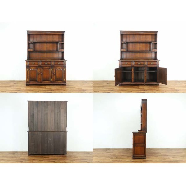 1950年頃 オーク材 イギリス アンティーク・カップボード antique80642