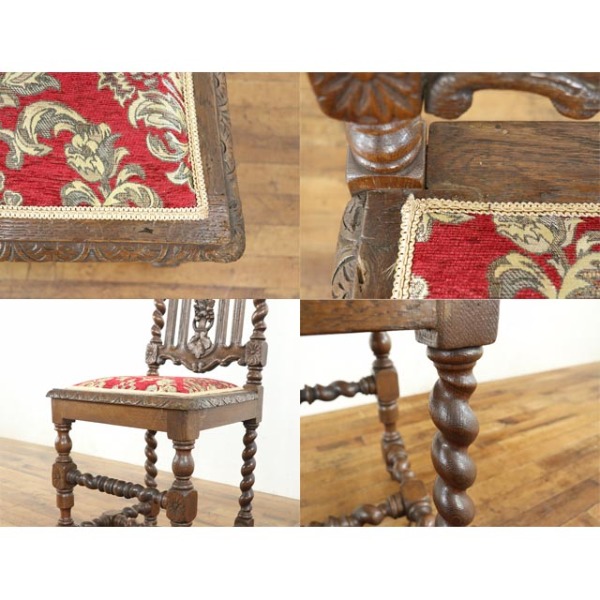 1900年頃 オーク材 イギリス アンティーク・チェア antique80644a 新着