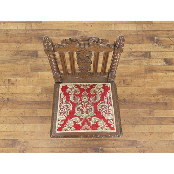 1900年頃 オーク材 イギリス アンティーク・チェア antique80644b 新着