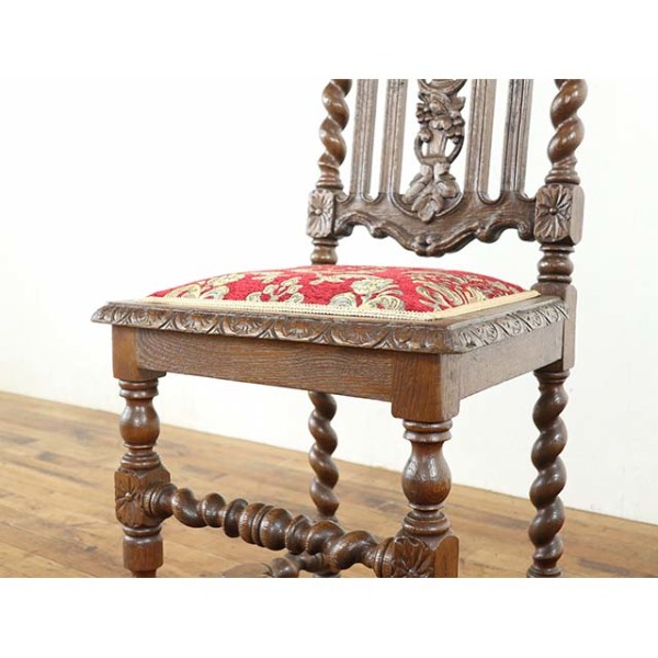 1900年頃 オーク材 イギリス アンティーク・チェア antique80644b 新着