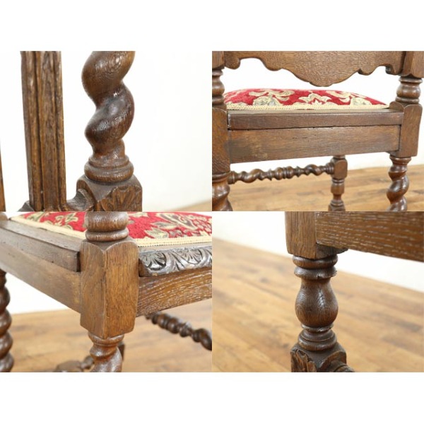 1900年頃 オーク材 イギリス アンティーク・チェア antique80644e