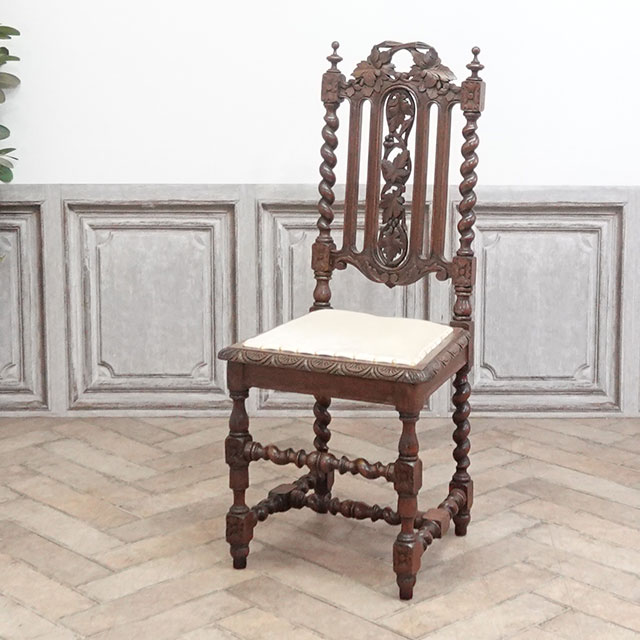 1900年頃 オーク材 イギリス アンティーク・チェア antique80644h