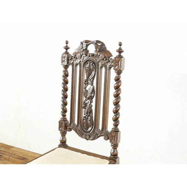 アメリカ　アンティークチェア 1900年頃 オーク材 イギリス アンティーク・チェア antique80644h 新着