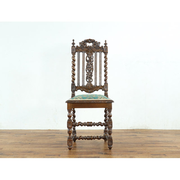 1900年頃 オーク材 イギリス アンティーク・チェア antique80644j